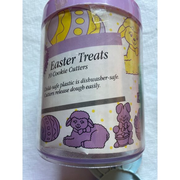 Vintage Christmas Thanksgiving Easter Holiday Cookie Cutter Set Plastic - Picture 9 of 16